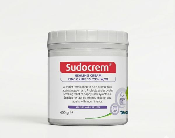 SUDOCREM Healing Cream 400g | Multi-Purpose Nappy Rash & Barrier Cream (Family Value Pack)