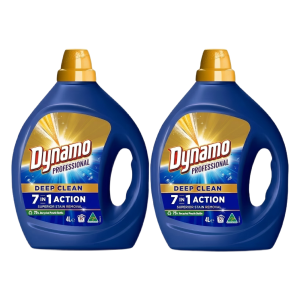 Dynamo Professional 7 in 1 Laundry Detergent Liquid 4L (Pack of 2)